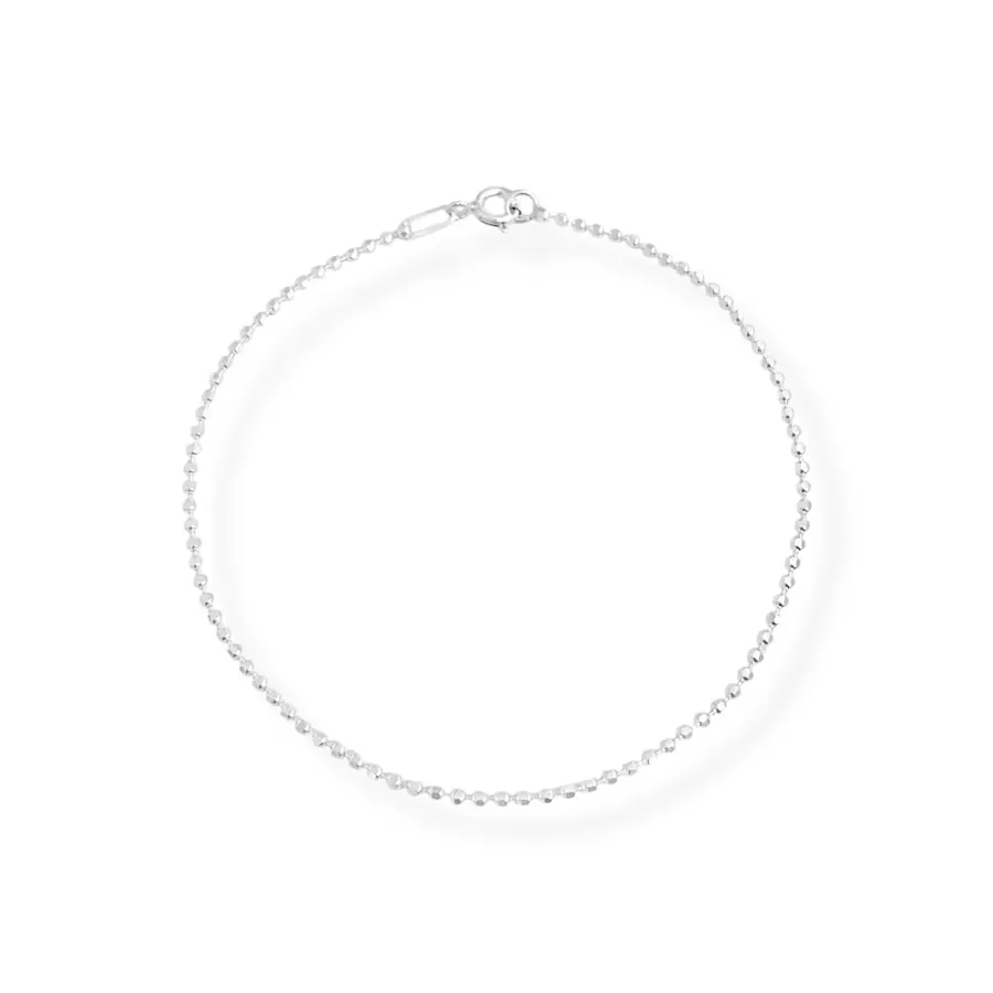 Pulseira de Bolinhas em Prata 925